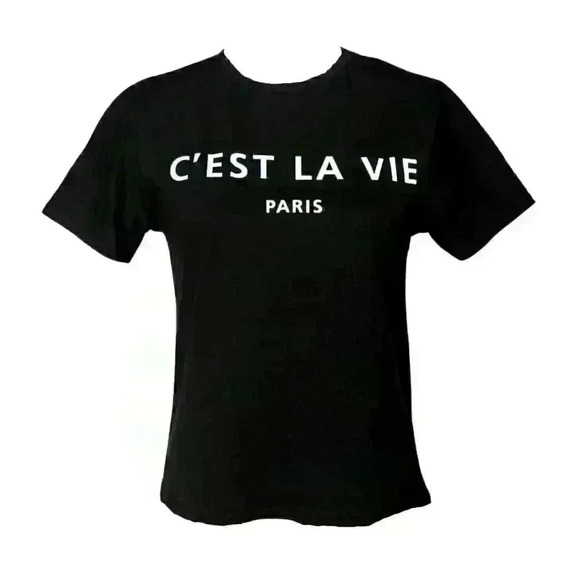 C'est La Vie Soft T-Shirt - Picture 2 of 2